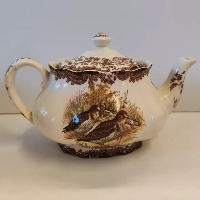 Royal Worcester PALISSY Game Series  Teapot