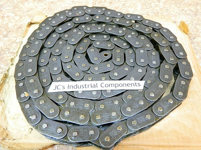 TSUBAKI  RF60-R  Roller Chain    Straight Side Bar   10'  long  *METRIC*