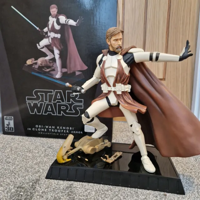 Obi-Wan Kenobi Clone Trooper Armor Gentle Giant Star Wars Jedi Limited Edition