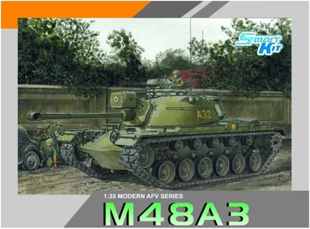 Dragon Models M48A3 - Smart Kit (1/35 Scale)