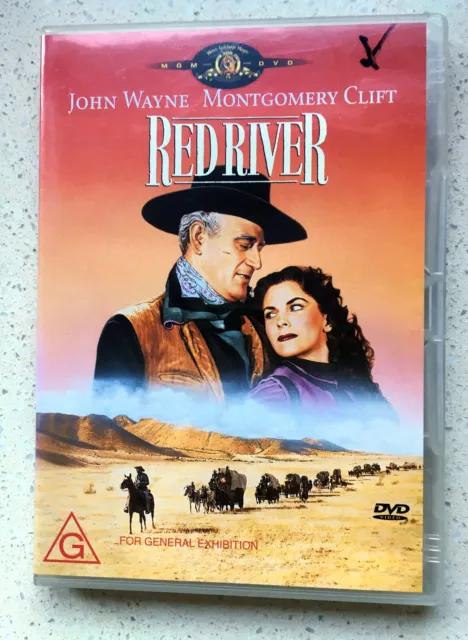 Red River (1948) - John Wayne, Montgomery Clift (Region 4) - FREE POST