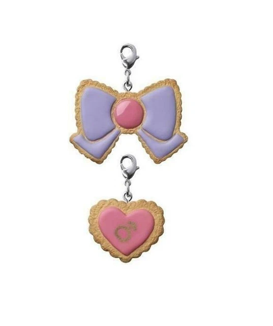 Portachiavi Sailor Moon 4 Cm Mars Charm Biscotto Patisserie Anime Manga #2