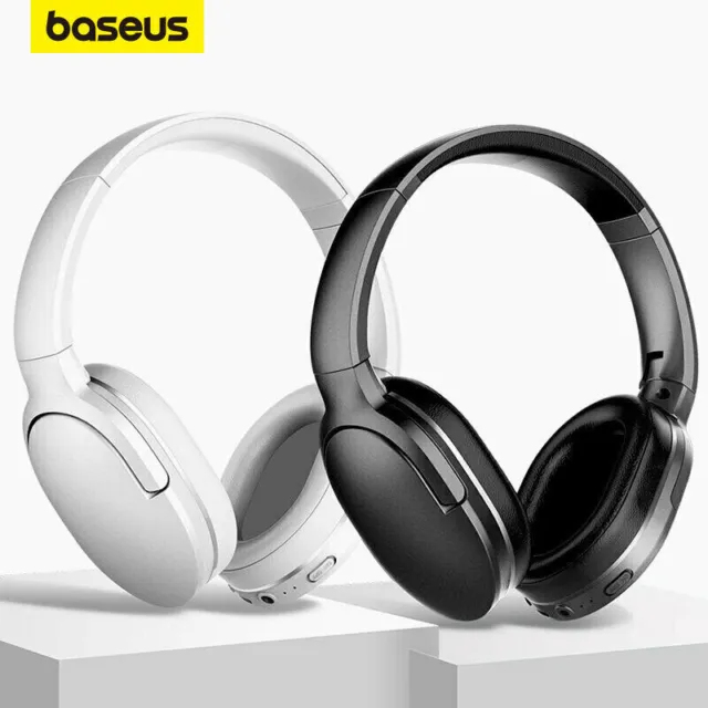 Baseus Bluetooth Kopfhörer On-Ear Headset Stereo Bass Headphone HiFi Ohrhörer
