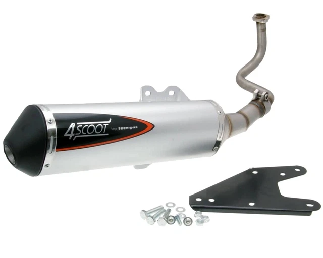 Pot d'échappement TECNIGAS Maxi 4SCOOT pour Peugeot Geopolis 125 Maxiscooter