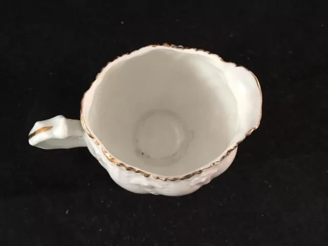 Antique RS Celebrate Germany Pink Floral Rose Miniature Creamer Pitcher 3" Tall 3