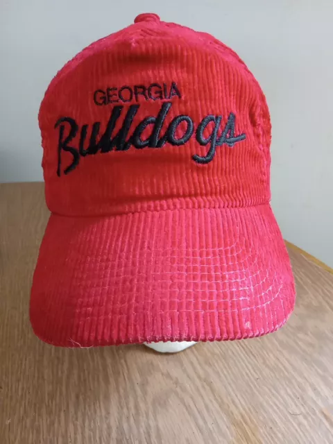 Vtg Sports Specialties The Cord Georgia Bulldogs NCAA Football Rare Hat Cap