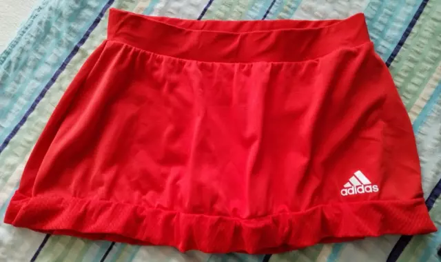 Adidas Adizero ClimaCool Damen Tennisrock Skort XS/34 Rot