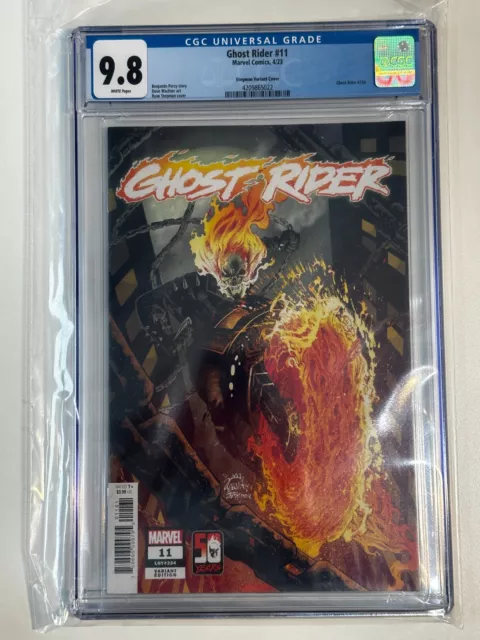 💀Ghost Rider #11💀CGC 9.8 MINT💀1:25 Incentive Variant-Stegman💀FREE SHIPPING