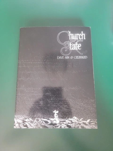 Dave Sim Church & State Volume 2 TPB Cerebus Book #4 Gerhard 3rd Print, SIGNED!