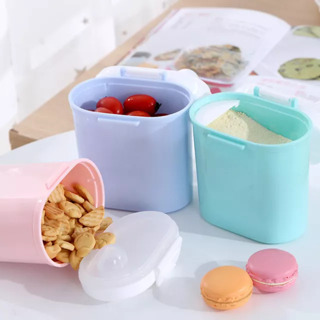 Cereales alimentos arroz leche en polvo caja caja de almacenamiento cocina bb