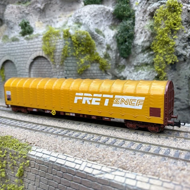 Wagon couvert baché Contrex - 658900 - Jouef - Wagons marchandises - Easy Miniatures