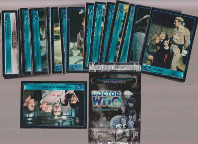 Dr. Who Series Two 1995 Complete 110 Card Set