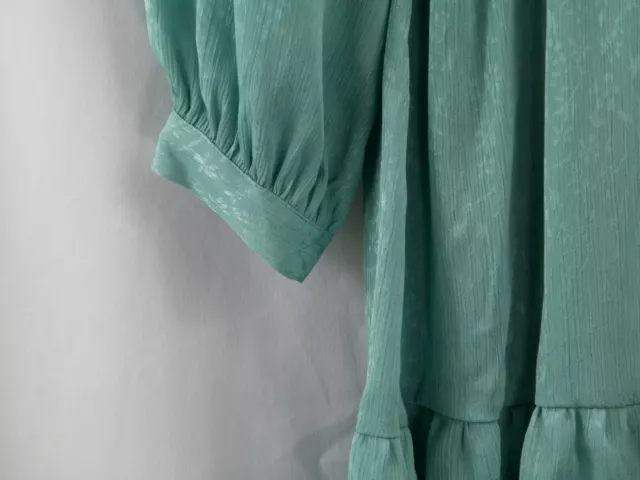 LC Lauren Conrad Womens Blue Fit & Flare Dress Sz Small 3