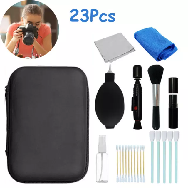 Professional Lens Camera Cleaning DSLR Kit UK For Canon/Nikon/Sony Panasonic SLR