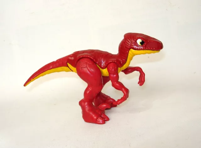 Figura Imaginext Jurassic World Raptor. Mattel 2011 Dinosaurio