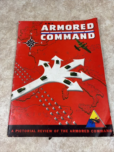 Macarthur Command Magazine PICTORIAL REVIEW OF the Armored Command WWII Military Magazine £40.16 ...