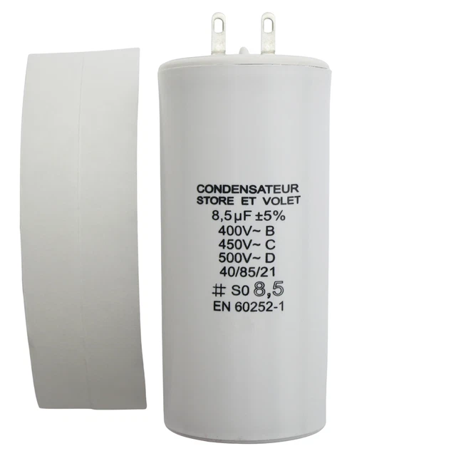 Meco Meco Kondensator CMI 354 - 3,5 µF mit Flachstecker 2,8 mm | für