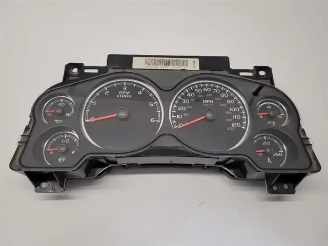 Used Speedometer Gauge fits: 2013 Gmc Sierra 2500 pickup cluster MPH US market 6