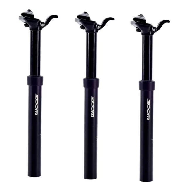 Bicycle Manual Dropper MTB Bike Seatpost Height Adjustable Hydraulic 30.9/31.6mm