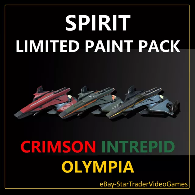 STAR CITIZEN PAINTS - Crusader Spirit Limited Paint Pack / Skin EUR 18,90 -  PicClick IT