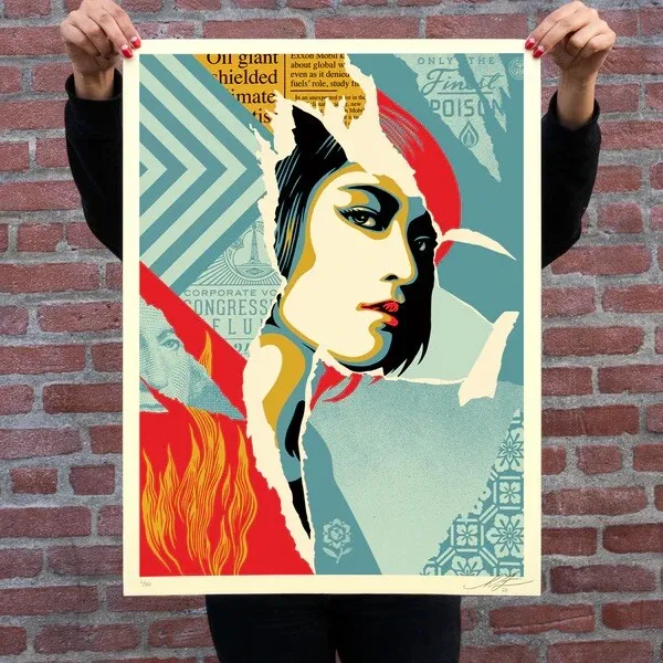 Obey Giant Shepard Fairey Only the Finest Poison Screen Print (x/550) [PREORDER]