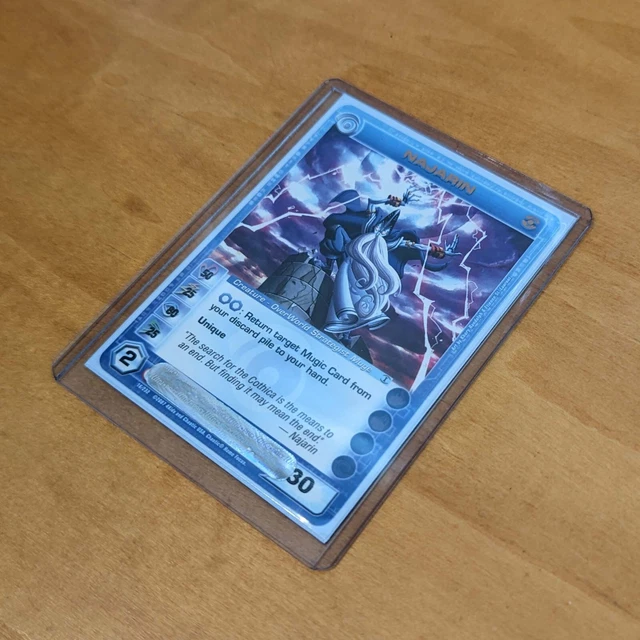 NAJARIN 50/25/80/25/30 Rare COPPER First Edition Chaotic Card NM