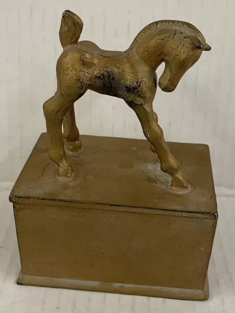 McClelland Barclay PONY-HORSE Bronze Cigarette Box