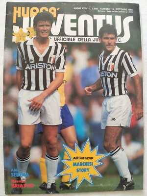 HURRA' JUVENTUS N 10 OTTOBRE 1986 ALDO SERENA VALUR REYKJAVIK COPPA CAMPIONI 