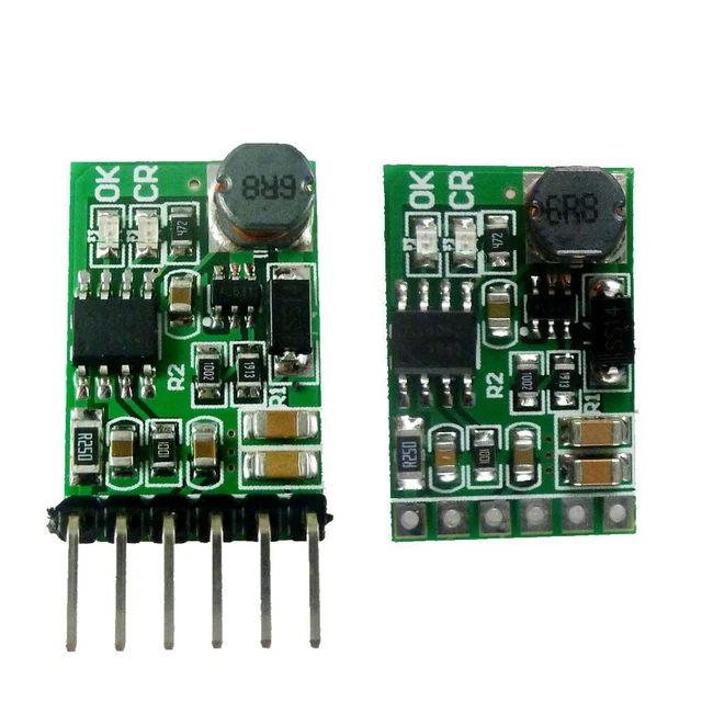 2Pcs DC 4.5V-8V to 5/6/9/12V Charger Board Converter Boost Power Supply Module