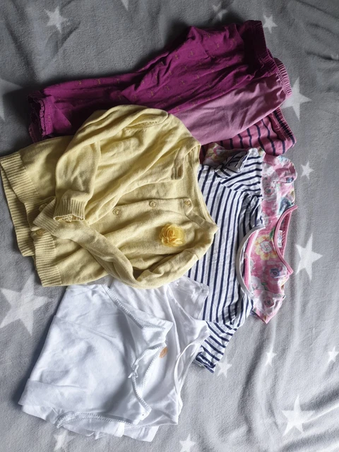 Girls 3-4 Years Bundle Leggings Vest Tshirt Cardigan