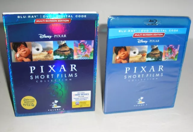 Pixar Short Films Collection, Vol. 3 (blu-ray + Dvd + Digital