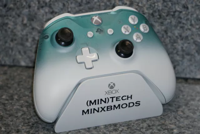 XBOX One Custom Painted "Phantom Teal" S Controller ABXY 1708 Limited Microsoft