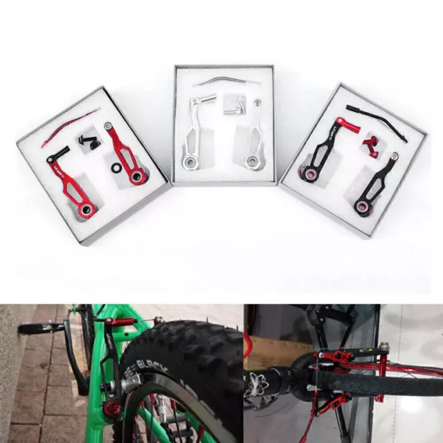 2PCS Litepro BMX Ultra-light V brake Long/Short Arm Brakes Fit Folding Bike uk