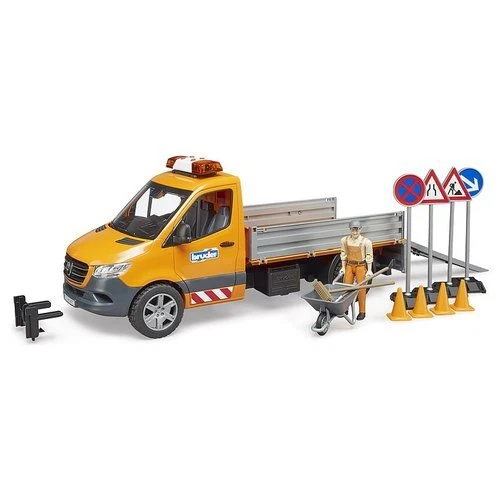 Mezzo stradale Bruder Veicolo Comunale con Conducente 1:16 02677