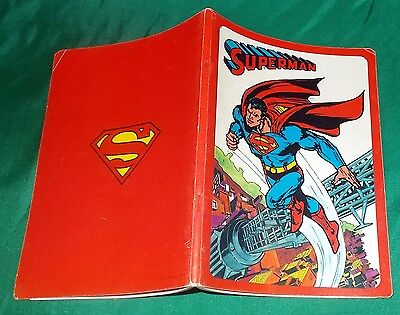 SUPERMAN QUADERNO  cisa dc comics 1979 