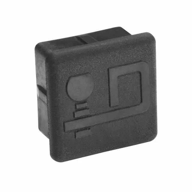 Rubber Trailer Hitch Tow Plug Cover Fits 2" Receiver