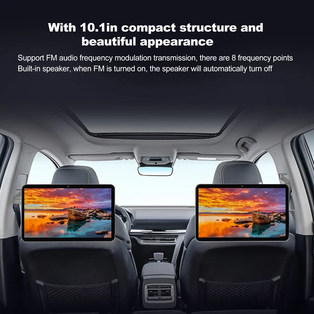 10.1 Inch Car Roof Mount Flip Down Monitor Overhead Video AV Monitor