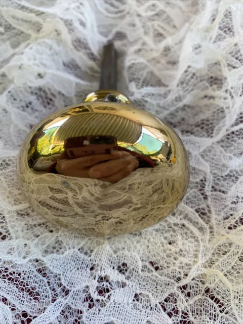 Antique HEAVY NICE BRASS DOOR KNOB/DRAWER PULL  DOOR  HANDLE