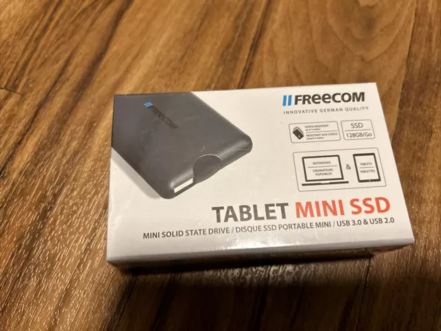 Freecom 56346 128GB Tablet Mini Solid State Drive With USB 3.0 and 2.0