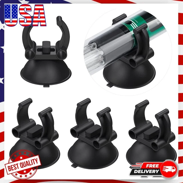 12 Pack Aquarium Heater Suction Cups Heating Rod Holders Clamps for Fish Tank