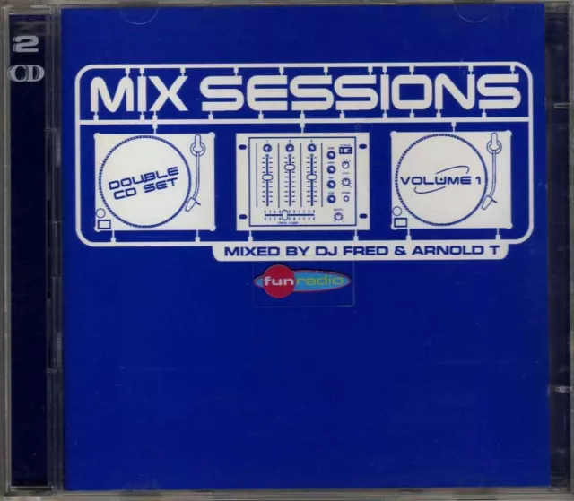 Compilation - Mix Sessions Vol. 1 (Mixed by DJ Fred & Arnold T) - 2 CD - 1999