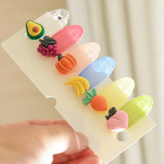Pince à cheveux végétale mignonne Alligator Snap Barrettes Accessoires pour