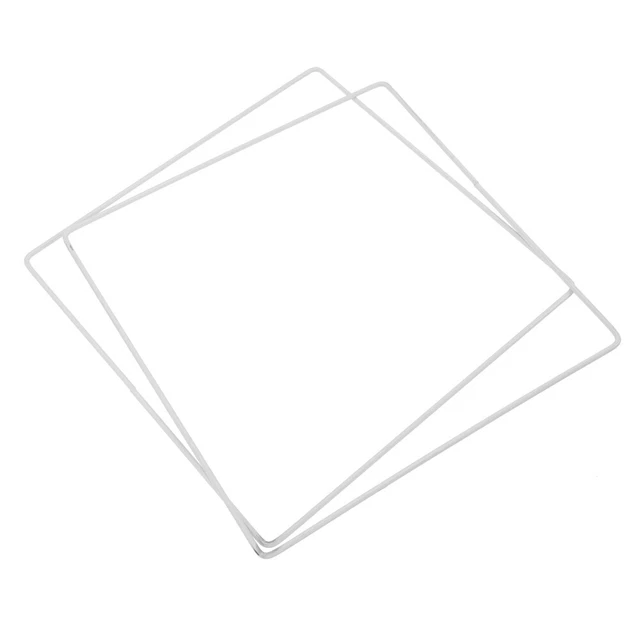 2 piezas Jaula de luz Protección Pantalla Lámpara Marcos Soporte