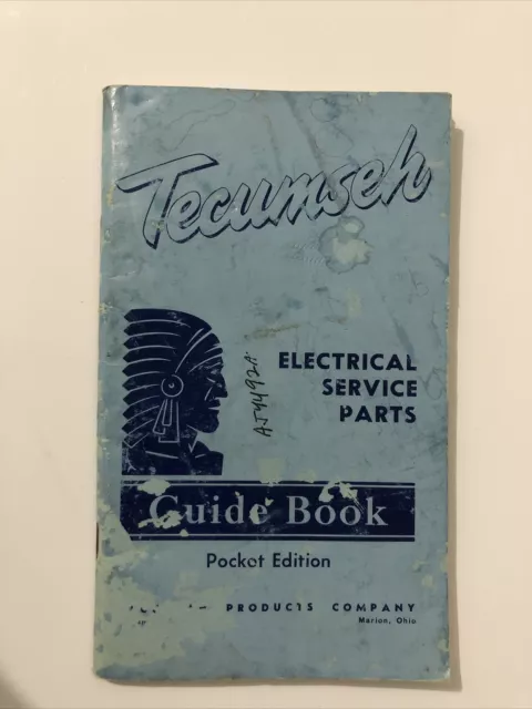 Tecumseh Electrical Service Parts Guide Book