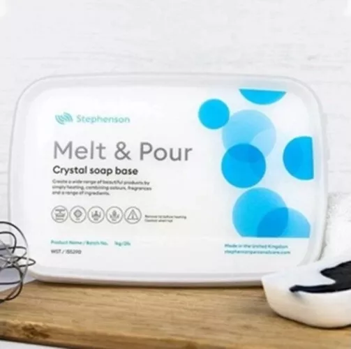 Melt & Pour Soap Base - Clear Melt & Pour Soap Standard - 1Kg