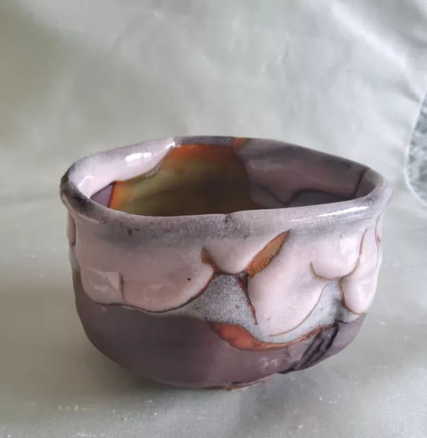 JA105: Chawan, Teeschale von Eichi Kato, Kirschblüte, Japan, Seto Ware, SAKURA