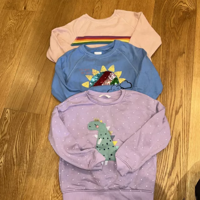 Pacchetto vestiti ragazze Next/M&S età 7 saltatori