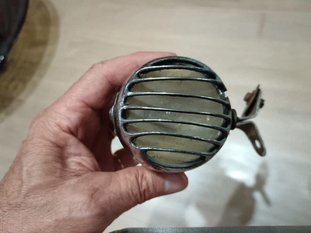 XINGFU-Phare de vélo de lumière avant de vélo rétro vintage avec 3 LED