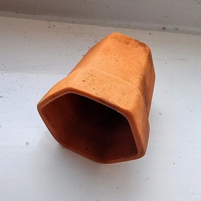 Mini macetas Hexagon Terracota | Paquete de 10 piezas | Accesorios para plantar