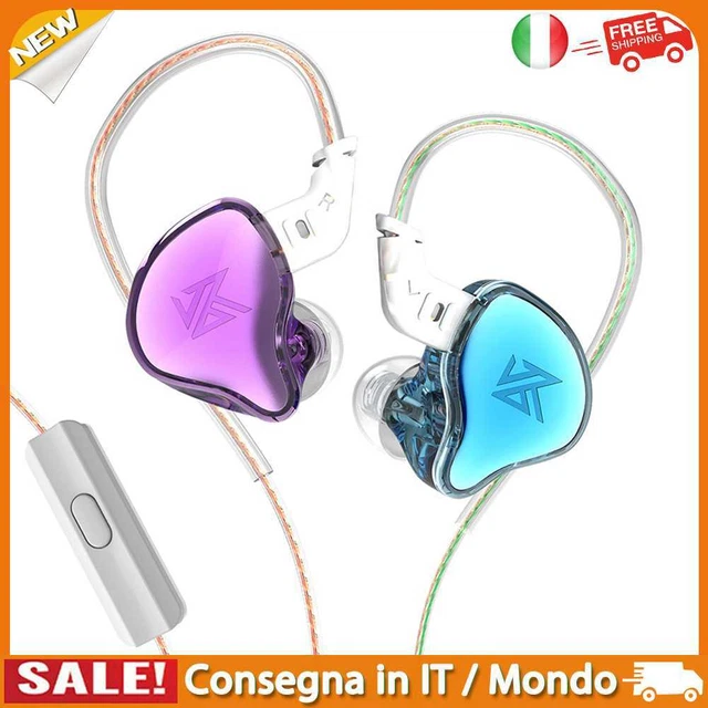 IT KZ EDC HiFi In-ear Wired Headphones Sports Gaming Earbuds with Mic (Color)